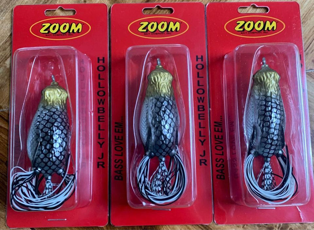 Zoom Topwater Hollow Belly Jr. Frog Shad Color