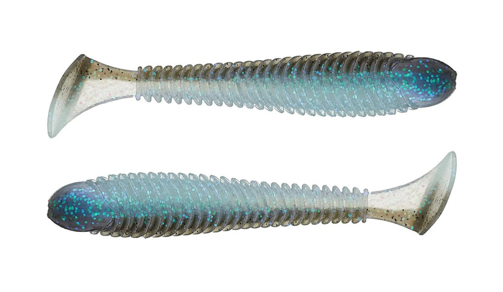 Googan Squad 3.3" Saucy Swimmer Swimbaits Electric Shad