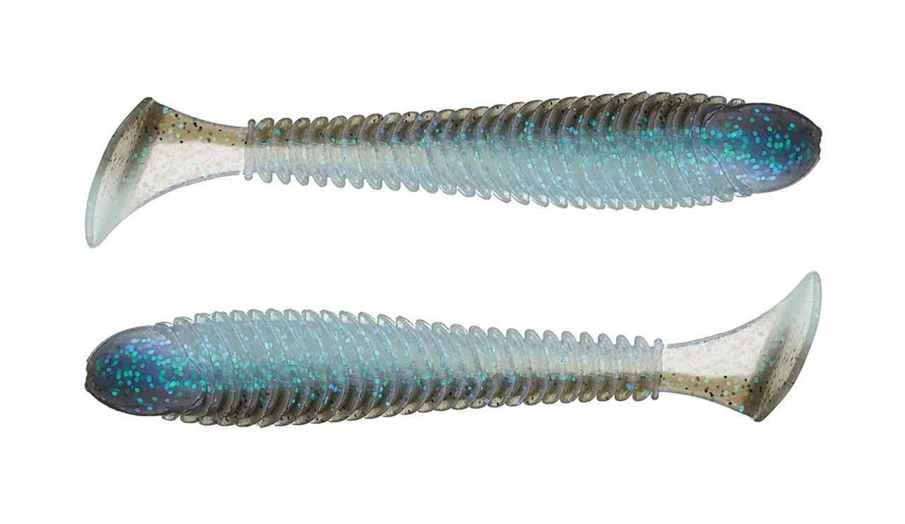 Googan Squad 3.3" Saucy Swimmer Swimbaits Electric Shad