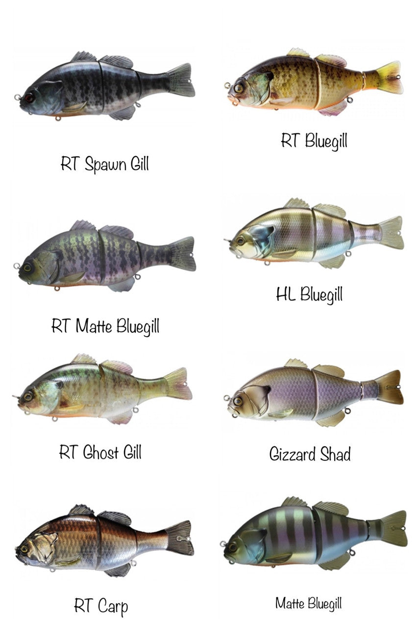 Jackall Gigantarel 8” Floating 5.4oz Jointed Swimbaits