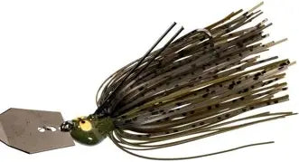 Z-Man 3/8 Oz Crosseyez Chatterbait Green Pumpkin