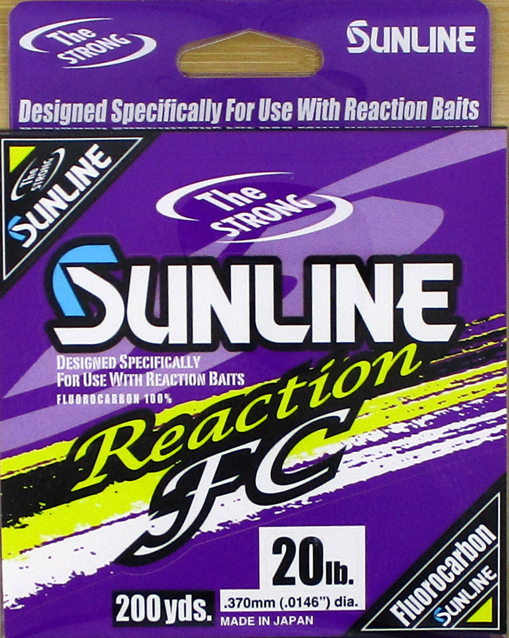 Sunline Reaction FC Fluorocarbon Stealth Gray Fishing Line 20 Lb.