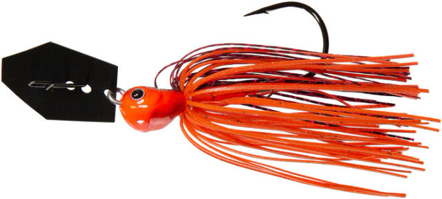 Z-Man Evergreen 3/8 Oz Jackhammer Chatterbait Fishing Lures Fire Craw
